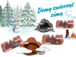 Zimowe domy zwierząt