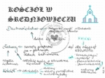 Kościół w średniowieczu - klasa 5