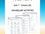 Together 6 Unit 1 zestaw: Vocabulary Acitvities + Grammar Activities + Speaking Activity + Board Game + Test i Kartkówki