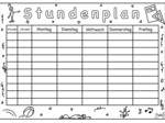 Stundenplan