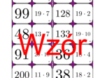Domino - Tabliczka mnożenia do 20 | matematyka
