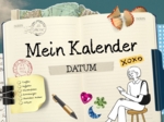 Mein Kalender – daty po niemiecku (A1/A2)