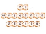 Girlanda, baner "23 września JESIEŃ"