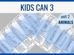 Kids Can 3 unit 2 – zakładki do książki