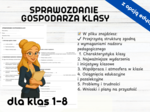 Sprawozdania gospodarza klasy