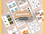 Karty pracy dzień kota + ciekawostki