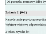 PRÓBNY EGZAMIN JUŻ DLA SZOSTOKLASISTY- HOBBIT.