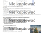Karta pracy +scenariusz lekcji "The Ghost of Christmas Past" (B1)