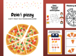 Pizza - kreatywne karty pracy