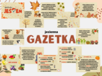 Jesienna GAZETKA "Nadchodzi jesień"