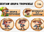 ZESTAW GRUPOWY "GRUPA TROPICIELE"
