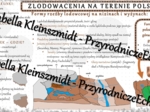 Sketchnotka - notatka „Zlodowacenia na obszarze Polski” wykonana w power point do edycji. Geografia 7; „Środowisko przyrodnicze Polski”