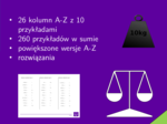 Konwersja jednostek masy | matematyka | 26 kolumn