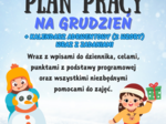 PLAN PRACY NA GRUDZIEŃ