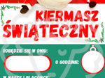 Uniwersalny plakat z okazji: "KIERMASZ ŚWIĄTECZNY"