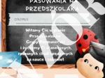 Dyplom pasowania na przedszkolaka - podpisana grupa biedronki