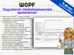 Wielospecjalistyczna Ocena Poziomu Funkcjonowania ucznia WOPF zagrożenie niedostosowaniem społecznym