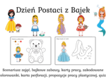 Pakiet „Międzynarodowy Dzień Postaci z Bajek” 5 listopada