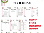 Christmas booklet - zadania świąteczne z języka angielskiego dla klas 7-8