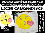 Projekt grupowy. Układ współrzędnych (zaznaczanie punktów) oraz dodawanie i odejmowanie liczb całkowitych – ukryty obrazek. Matematyczne Walentynki.