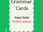 Present Perfect/ Karty do mówienia/ Mówienie/ Speaking/ Zestaw/ Pakiet/ Klasy 4-8/ Klasy 4-6/ Klasy 6-8/ SP/ Warm-up/ Rozgrzewka/ Gramatyka/ Grammar/ Speaking cards grammar/ Grammar cards/ E8
