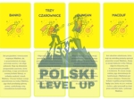 Fiszki literackie_bohaterowie klasa 1 (100 postaci)_Polski Level Up