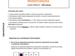 Próbny Egzamin Ósmoklasisty z Matematyki – Arkusz 3 (Z kluczem odpowiedzi) zgodny z  CKE  2026