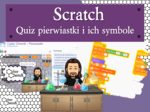 Klasa 7. Chemia. Quiz – pierwiastki i ich symbole – Scratch