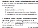 Zaproszenie 1 - egzamin ósmoklasisty, kartkówka, test