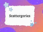 Scattergories – gra słowna po angielsku (poziom A1)gra językowa, angielski dla dzieci, zabawa w słowa, rozwijanie słownictwa, ESL games, nauka angielskiego, klasy 1-8, kreatywne myślenie, language game, English for kids, word game, vocabulary practice, E