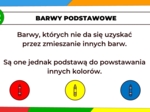 Barwy podstawowe i pochodne - prezentacja