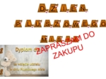 ?Dzień Pluszowego Misia - girlanda i dyplom do wydruku
