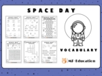 Space Day - Vocabulary (Dzień Kosmosu słownictwo)