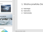 QUIZ HYDROLOGICZNY
