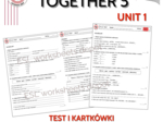 Together 5 Unit 1 - test i kartkówki do działu