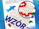 (klasa 5 klasa 6) Zastosowanie cech podzielności przez 3 oraz 9 lub 4 oraz rozpoznawanie liczb pierwszych i złożonych - 3 karty pracy z rekinem.