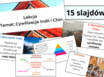 Prezentacja multimedialna "Cywilizacja Indii i Chin", zgodna z podstawą programową