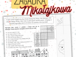 MIKOŁAJKI / ŚWIĘTA - zagadka, łamigłówka