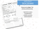 Fizyka 7 i 8. Karta pracy. SOCZEWKI. Optyka.