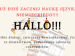 KARTY PRACY!!! Deutsch A1 – Arbeitsblätter Willkommen! Język niemiecki, podstawy