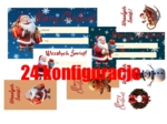 KALENDARZ ADWENTOWY MEGA ZESTAW NA ŚWIĘTA W DWÓCH JĘZYKACH PL ANG
