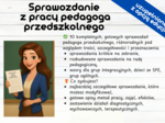 SPRAWOZDANIA PEDAGOGA PRZEDSZKOLNEGO