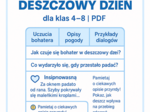 Karta pracy: "Opowiadanie – Deszczowy Dzień"