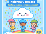 Kolorowy Deszcz – zestaw zabaw sensorycznych