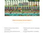 Plakaty. Ekosystemy. Ochrona gatunków. Zagrożenia dla przyrody. Segregacja śmieci