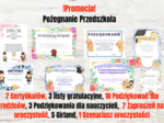 Pożegnanie Przedszkola, Zakończenie Przedszkola - scenariusz uroczystości, certyfikaty, podziękowania, girlandy i zaproszenia