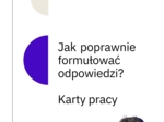 Jak formułować odpowiedzi na maturze z biologii? Karty pracy.