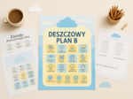 Deszczowy plan B. Plakat klasowy