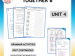 Together 6 Unit 4 zestaw : Vocabulary Activities + Grammar Activities + Learning Tasks + Board Game + Testy i kartkówki do działu