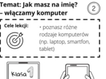 Rodzaje komputerów Klasa 1